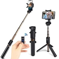 מוט סלפי Bluetooth עם חצובה לסמארטפונים Miracase